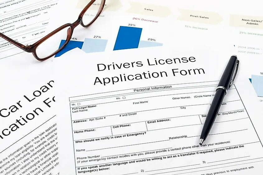 US driving license online