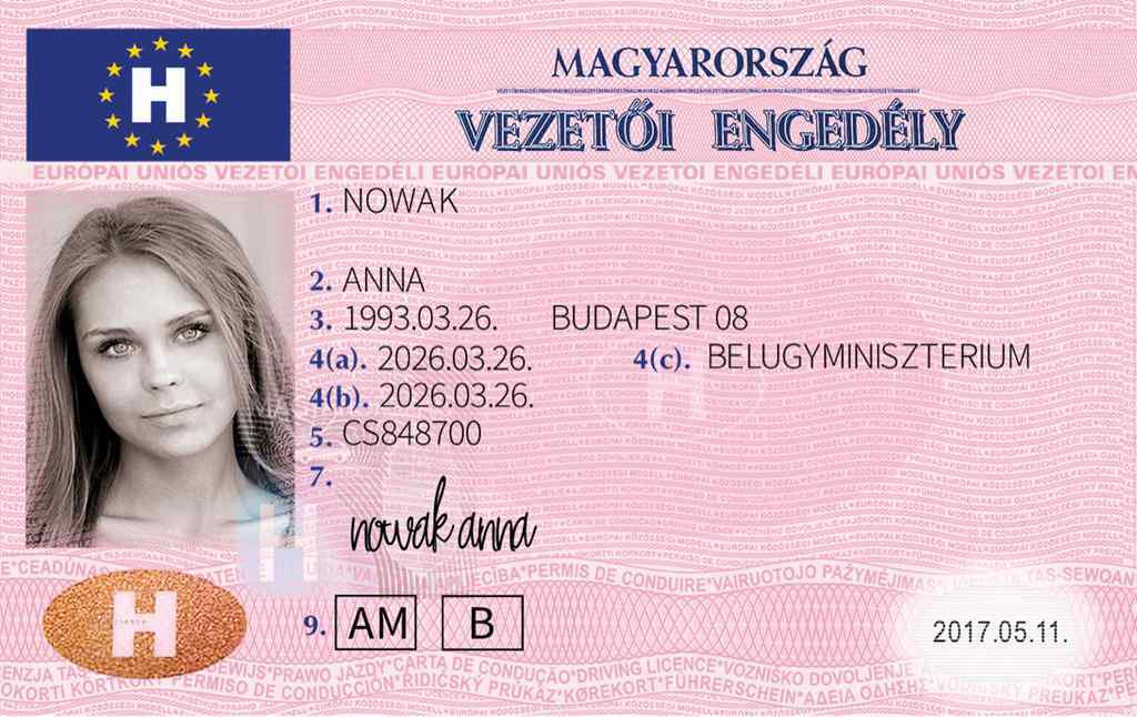 buy fake or real Hungary Driving License