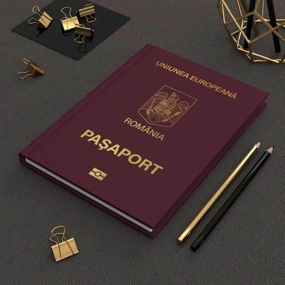 fake Romanian passport