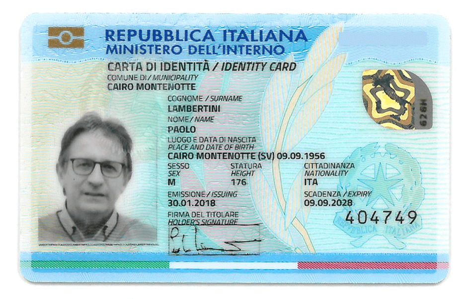 buy Italian electronic identity card