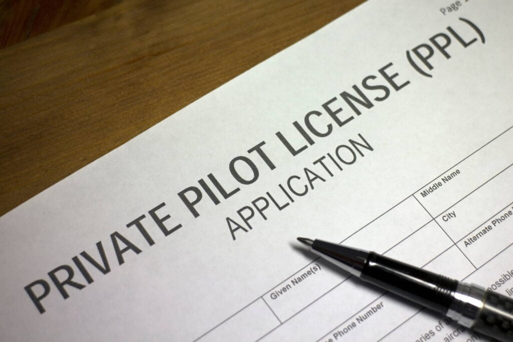 private pilot license | licence