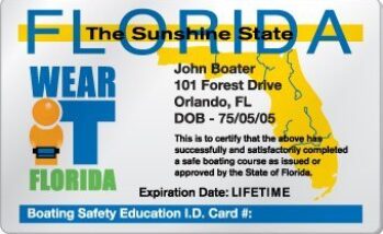 Boat License/Boater Card